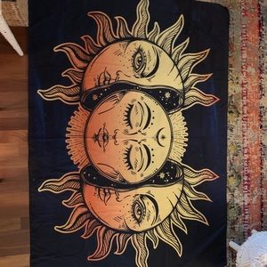 sun and moon tapestry